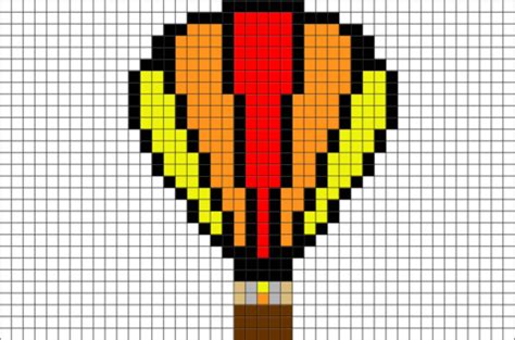 Hot Air Balloon Pixel Art Pixel Art Pattern Pixel Art Pixel Art Design