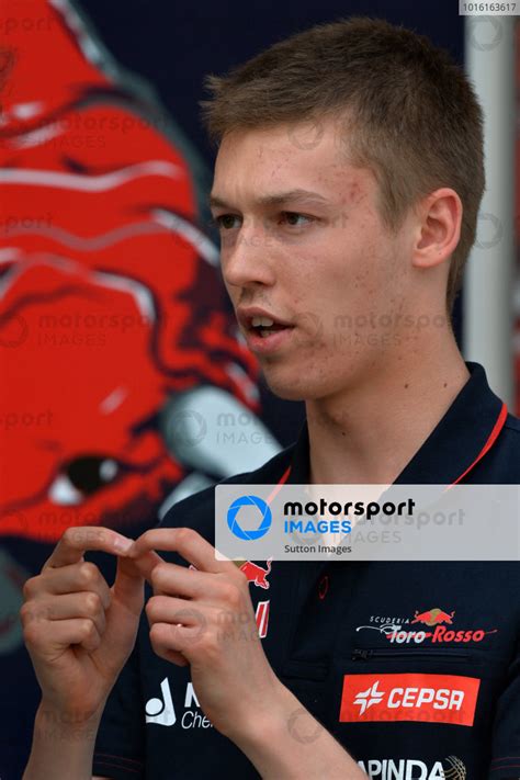 Daniil Kvyat Rus Scuderia Toro Rosso Formula One Testing Day Two