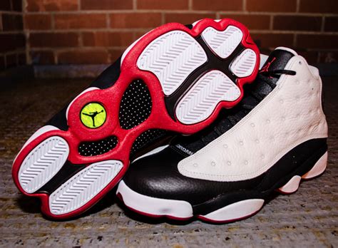 Air Jordan 13 Retro - White/Varsity Red-Black | Air jordans, Air ...