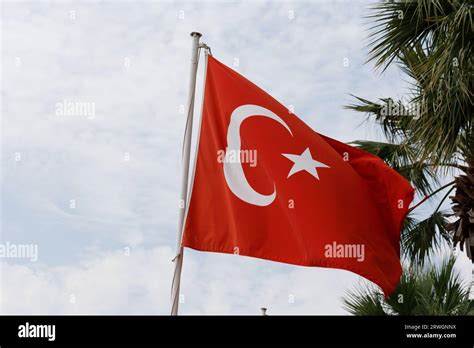 Türk bayrağı Translation Turkey Flag in the wind Stock Photo Alamy