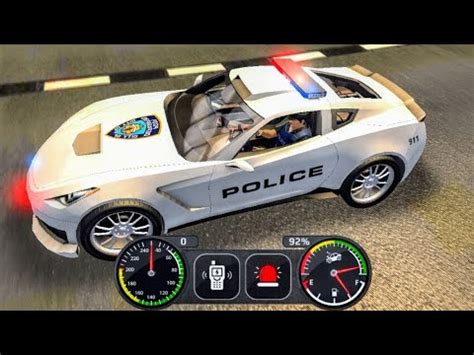 Police Officer Simulator New Lamborghini Police Car Arrest Gangster