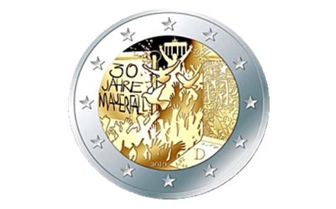 Deutschland Euro Jahre Mauerfall Euro M Nzen Eurocoinhouse