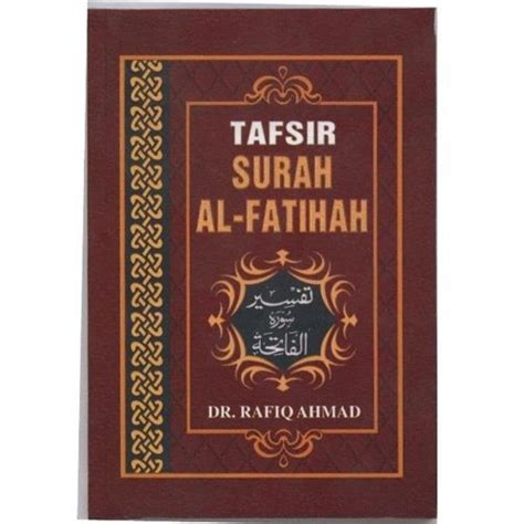 Tafsir Surah Al-Fatihah | Browsbuy