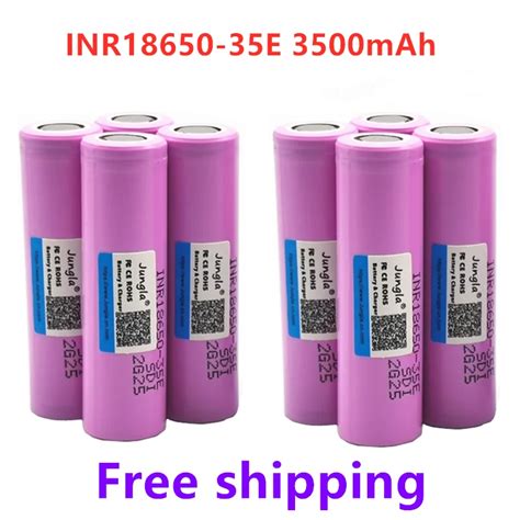 100 Original INR18650 35E 3 7V 3500mAh 20A Discharge 18650 Li Ion