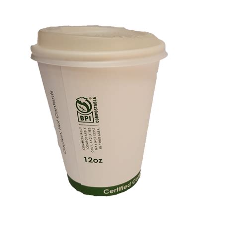 PRIMEWARE HOT CUPS COMPOSTABLE WHITE 12 OZ US Foods CHEF STORE