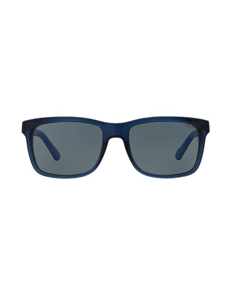 Lyst Polo Ralph Lauren Sunglasses In Blue For Men