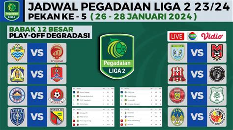 Jadwal Pegadaian Liga 2 Pekan 5 Persela Vs Malut United Deltras Vs