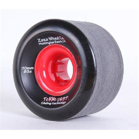 Longboard Sliding Wheels - Zaza Black Tokyo Drift 70mm – Longboards USA