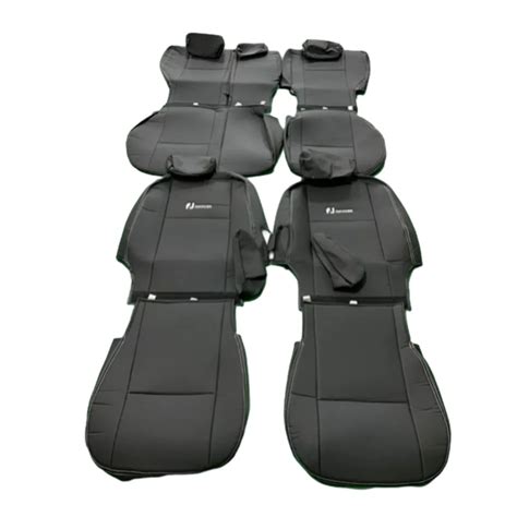 Custom Full Set Universal Classic Pvc Pu Leatherfabric Car Sit Seat Covers For Toyotalexus