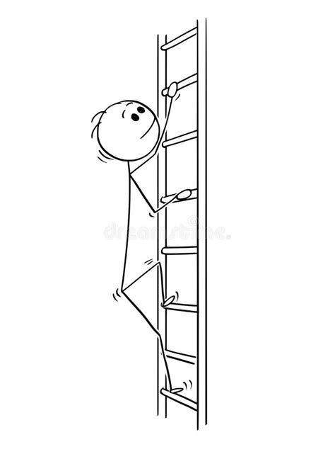 Stickman Climbing Business Man Stock Illustrations 119 Stickman