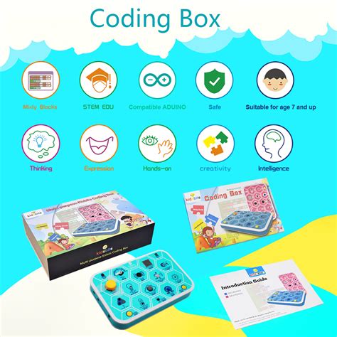 Keyestudio Kidsbits Maker Coding Box V10 Starter Kit For Arduino Stem