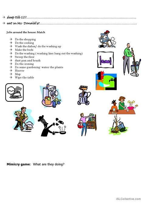 Leisure Activities Simple Present A English Esl Worksheets Pdf And Doc