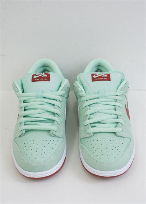 Nike Dunk Low Pro Sb Medium Mintgym Red White Air 23 Air Jordan Release Dates Foamposite