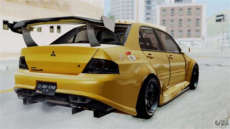 Mitsubishi Lancer Evolution Ix Mr Edition For Gta San Andreas