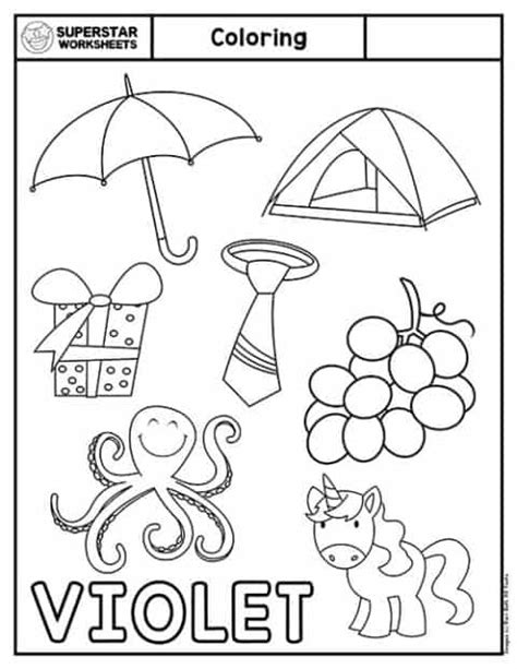 Coloring Worksheets for Preschool - Superstar Worksheets