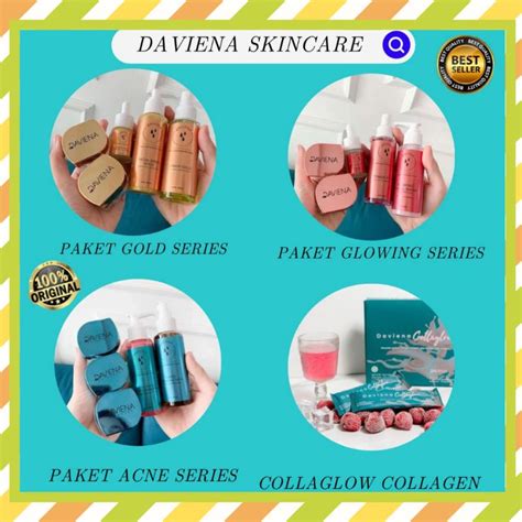 Jual Paket Gold Series Daviena Skincare Paket Flek Hitam Daviena