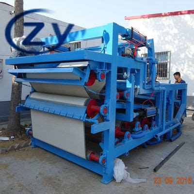 Sludge Dewatering Belt Filter Press Machine Industrial Wastewater