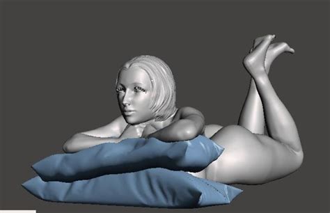 Desnuda Con Almohada Modelo 3D 20 Stl Unknown Free3D