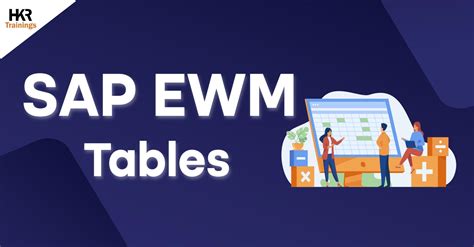 Sap Ewm Tables Most Important Tables