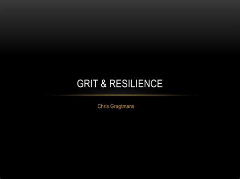 Ppt Grit Resilience Powerpoint Presentation Id