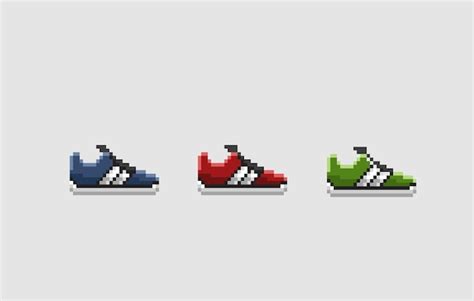 Unutra Binarni Sudbonosno Shoe Pixel Art Desetak Za Otkrivanje Projektor