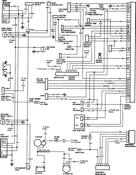 87 Chevy Celebrity Wiring Diagram Wiring Diagram Chevy Fuel