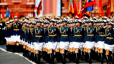 Rehearsal Ahead Of Russia Victory Day Parade Held In Moscow Youtube