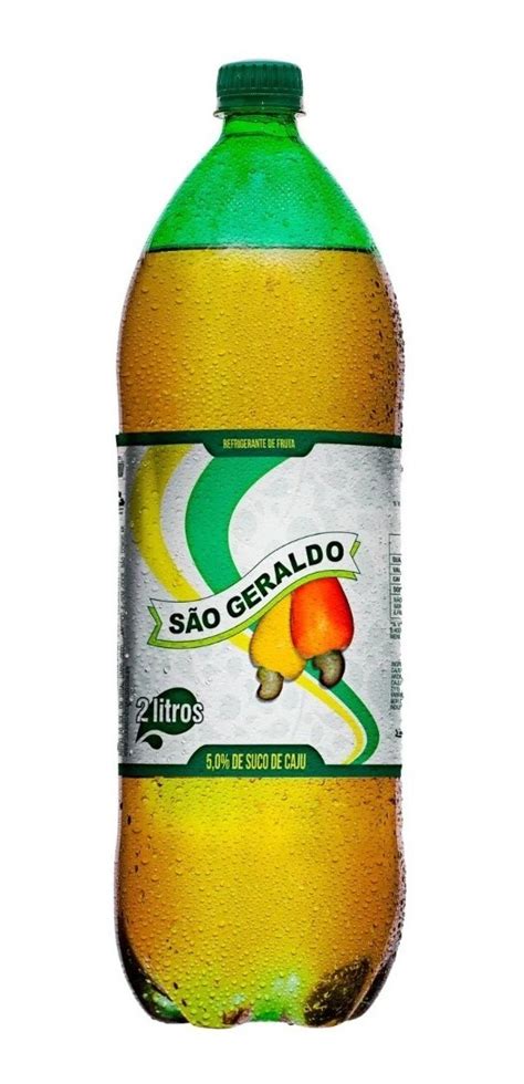 Refrigerante De Caju Cajuína São Geraldo Kit 2 Garrafas 2 Lt MercadoLivre