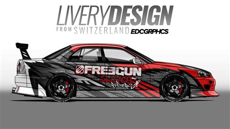 Edc Graphics Nissan Skyline Er34 Render Nissan Japanese Cars Anime Girls Jdm Side View Hd