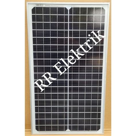 Jual Solar Panel Solar Cell Panel Surya Wp Mono Wp Monocrystalline