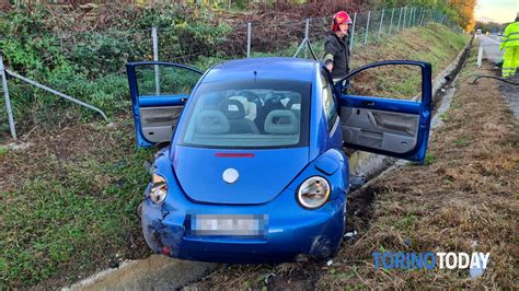 Incidente In Autostrada A San Giorgio Canavese Torino Aosta Monte