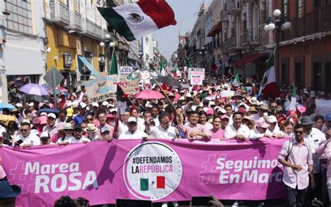 Marea Rosa reúne a miles de participantes en varias ciudades México