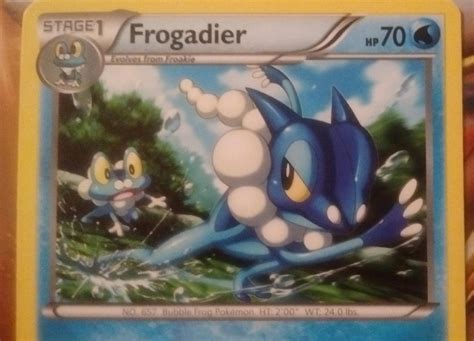 Frogadier (Card) by jadenyuki101 on DeviantArt