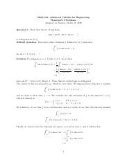 Homework Solutions Math Pdf Math Advanced Calculus For