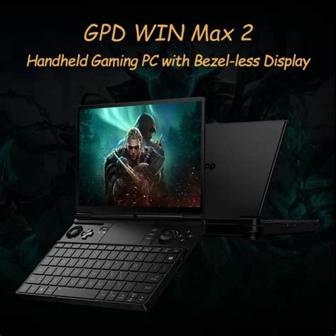 Jual GPD Win Max 2 Terbaru 2022 AMD Ryzen 7 6800U LTE Windows 11 Pro