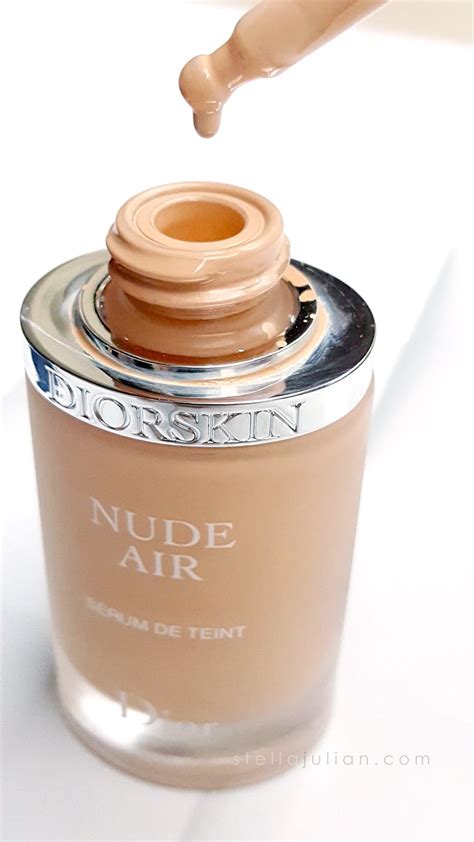 DIOR Diorskin Nude Air Serum Foundation Review Stella Julian