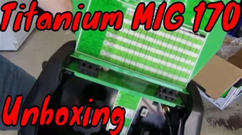 Unboxing A Titanium Mig Professional Welder From Harbor Freight Be