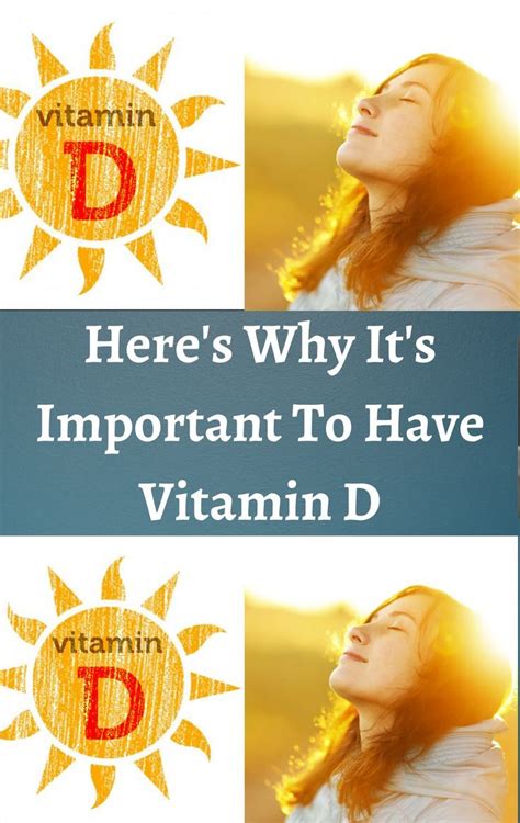 Here S Why Your Body Needs More Vitamin D The Sunshine Vitamin Artofit