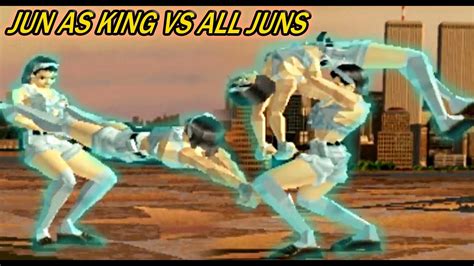 TAS Jun As King Vs All Juns Tekken 2 Requested YouTube