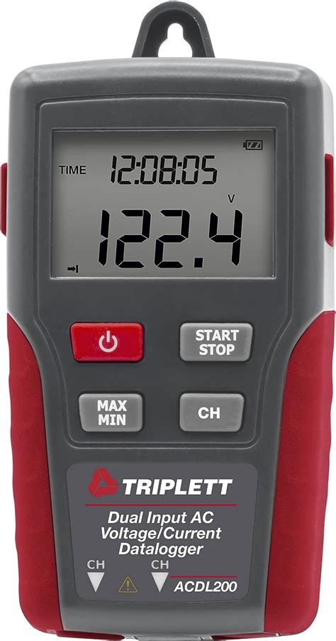 Triplett ACDL200 Dual Input True RMS AC Voltage Current Datalogger