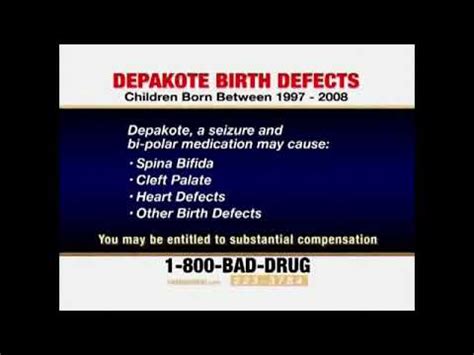 Pulaski Middleman Tv Spot Depakote Birth Defects Ispot Tv Youtube