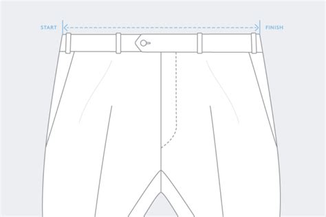 How To Measure Pants Waist Width Proper Cloth Help