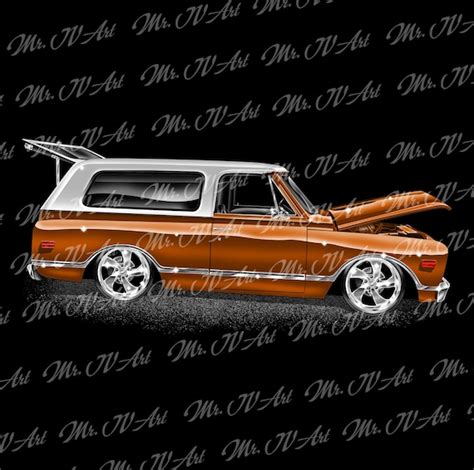 Chevrolet Blazer Custom Car Art - Etsy