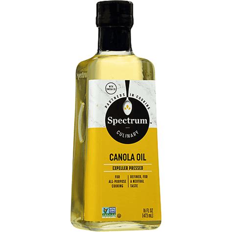 Spectrum Naturals Refined Canola Oil Cooking Oils And Sprays Foodtown