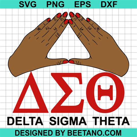 Delta Sigma Theta Hand Sign