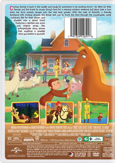 Curious George Go West Go Wild [dvd]