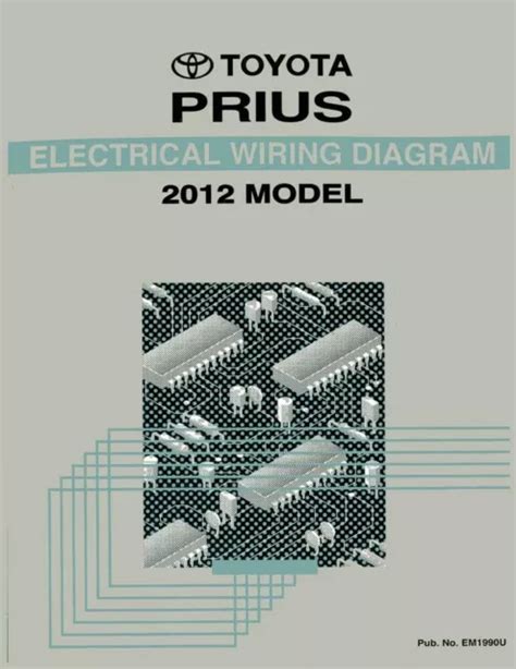 Toyota Prius Wiring Diagrams Schematics Layout Factory Oem