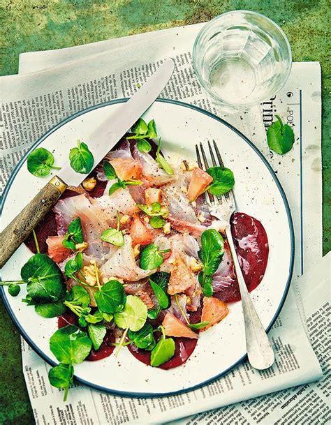 Carpaccio de betterave pour 4 personnes Recettes Elle à Table