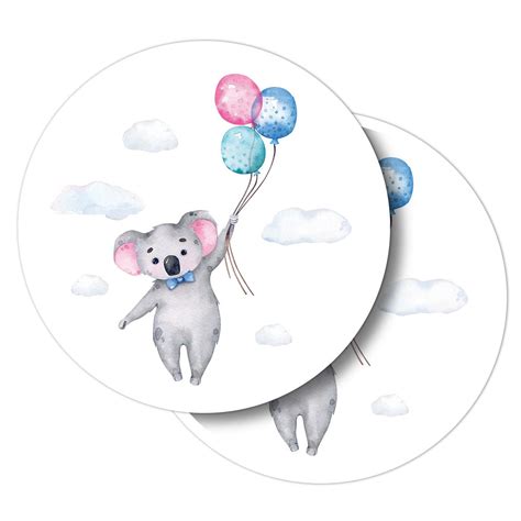 X Vinyl Aufkleber Geburtstag Koala B R Ballon Kinder M Dchen Jungen