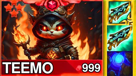 Infinite Healing Teemo 4 Star ⭐⭐⭐⭐ Tft Set 9 Youtube